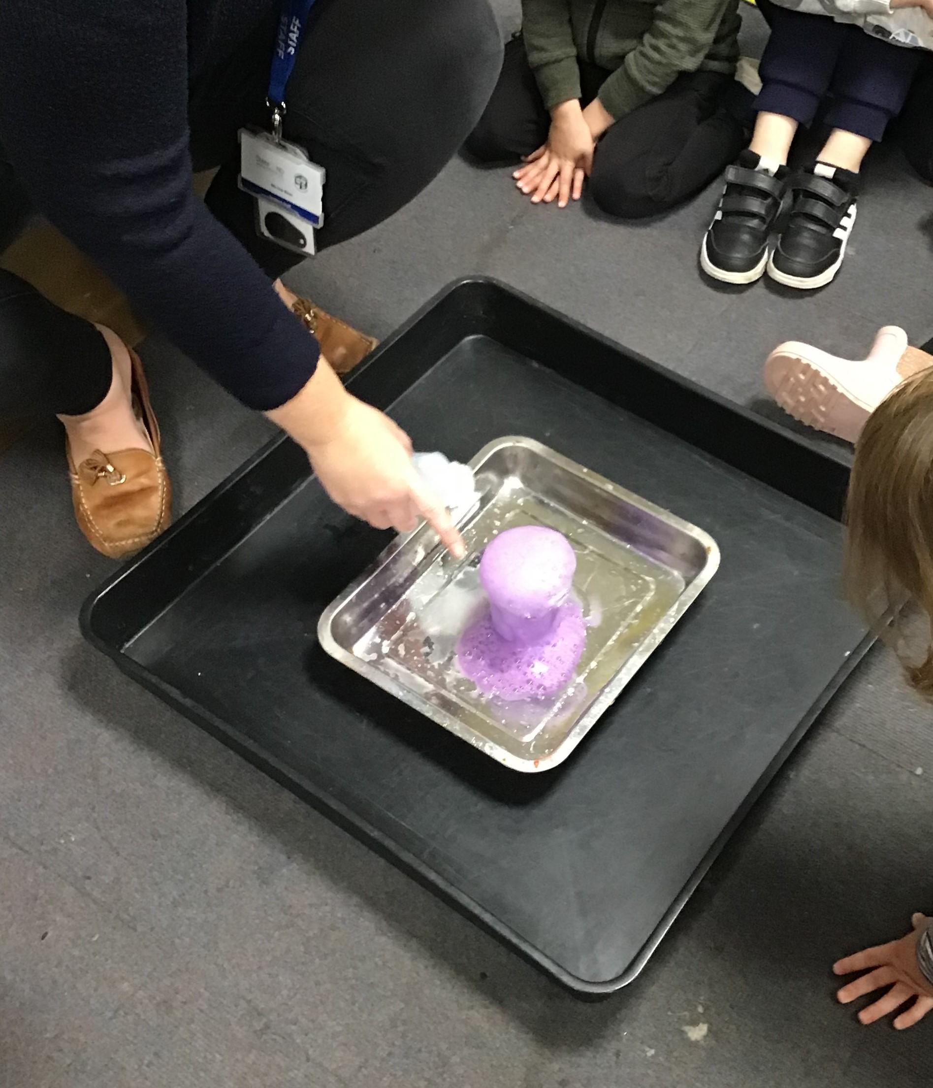 Our wonderful firework experiment 